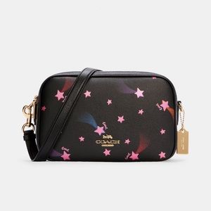 Coach Jes Crossbody With Disco Star Print
